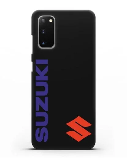 Чехол с символикой Suzuki силиконовый для Samsung Galaxy S20 [SM-G980F]