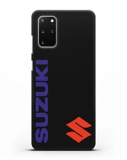 Чехол с символикой Suzuki силиконовый для Samsung Galaxy S20 Plus [SM-G985F]
