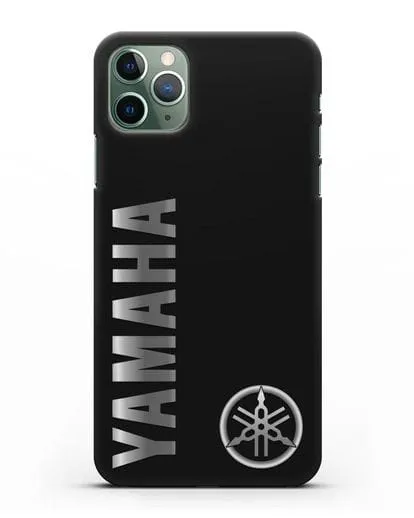 Чехол с надписью Yamaha и логотипом силиконовый для iPhone 11 Pro Max