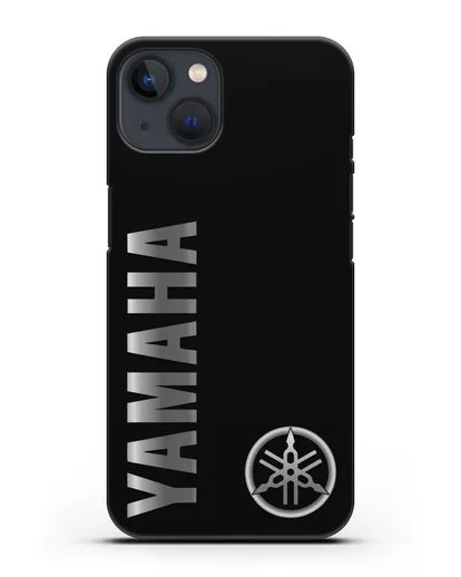 Чехол с надписью Yamaha и логотипом силиконовый для iPhone 13 Mini