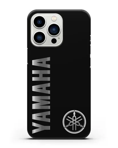 Чехол с надписью Yamaha и логотипом силиконовый для iPhone 13 Pro