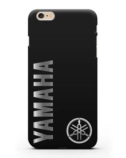 Чехол с надписью Yamaha и логотипом силиконовый для iPhone 6s Plus