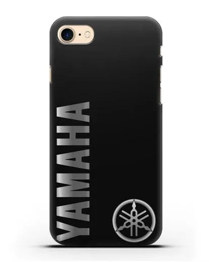 Чехол с надписью Yamaha и логотипом силиконовый для iPhone 7