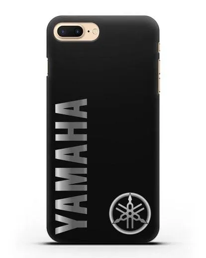 Чехол с надписью Yamaha и логотипом силиконовый для iPhone 7 Plus
