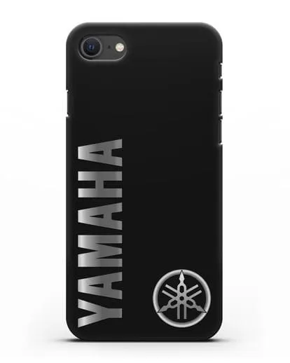 Чехол с надписью Yamaha и логотипом силиконовый для iPhone SE 2020