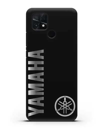 Чехол с надписью Yamaha и логотипом силиконовый для Xiaomi Poco C40