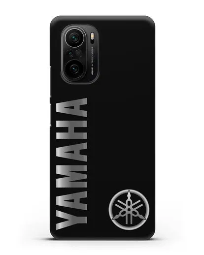 Чехол с надписью Yamaha и логотипом силиконовый для Xiaomi Poco F3