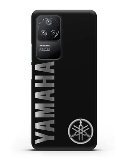 Чехол с надписью Yamaha и логотипом силиконовый для Xiaomi Poco F4