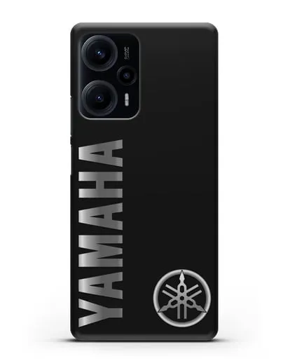 Чехол с надписью Yamaha и логотипом силиконовый для Xiaomi Poco F5