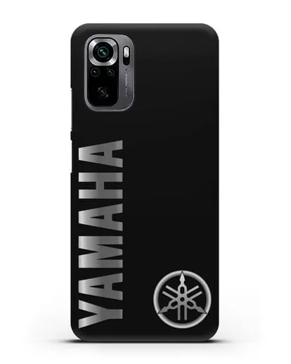 Чехол с надписью Yamaha и логотипом силиконовый для Xiaomi Poco M5s
