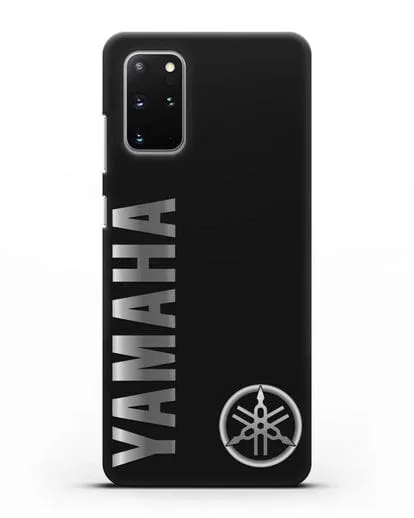 Чехол с надписью Yamaha и логотипом силиконовый для Samsung Galaxy S20 Plus [SM-G985F]