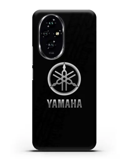 Чехол с логотипом Yamaha и протектором шин силиконовый для Honor 200