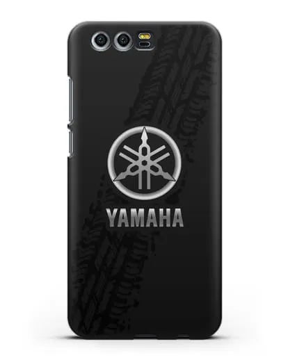Чехол с логотипом Yamaha и протектором шин силиконовый для Honor 9