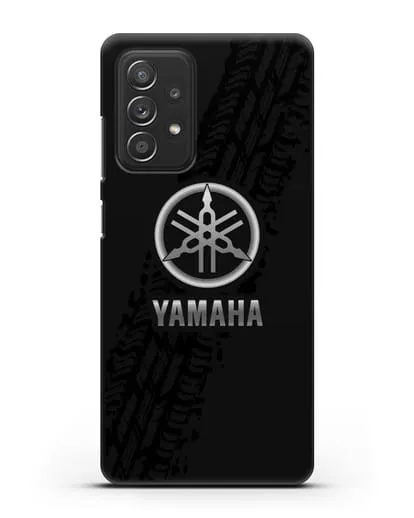 Чехол с логотипом Yamaha и протектором шин силиконовый для Samsung Galaxy A53