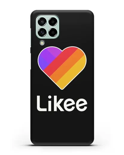 Чехол с логотипом Likee силиконовый для Samsung Galaxy M53 [SM-M536]