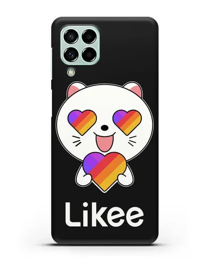Чехол Likee Котик силиконовый для Samsung Galaxy M53 [SM-M536]