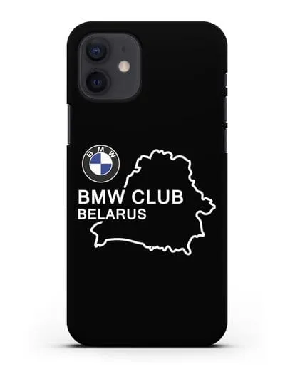 Чехол BMW Club Belarus силиконовый для iPhone 12