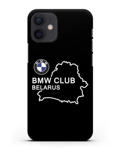 Чехол BMW Club Belarus силиконовый для iPhone 12 mini