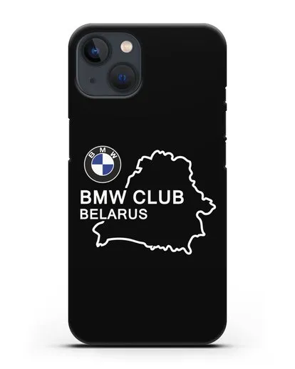 Чехол BMW Club Belarus силиконовый для iPhone 13