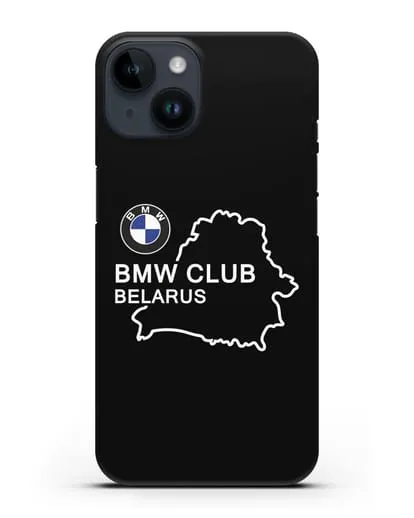 Чехол BMW Club Belarus силиконовый для iPhone 14