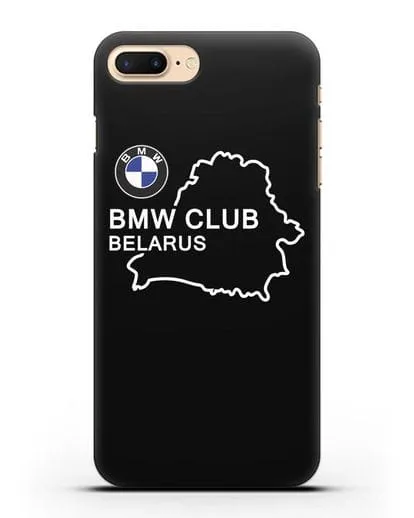 Чехол BMW Club Belarus силиконовый для iPhone 8 Plus