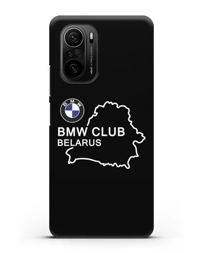 Чехол BMW Club Belarus силиконовый для Xiaomi Poco F3