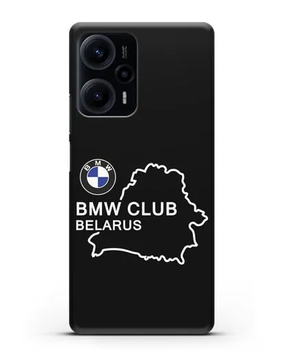 Чехол BMW Club Belarus силиконовый для Xiaomi Poco F5