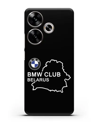 Чехол BMW Club Belarus силиконовый для Xiaomi Poco F6