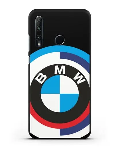 Чехол с логотипом BMW силиконовый для Honor 20e