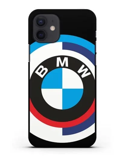 Чехол с логотипом BMW силиконовый для iPhone 12