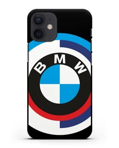 Чехол с логотипом BMW силиконовый для iPhone 12 mini