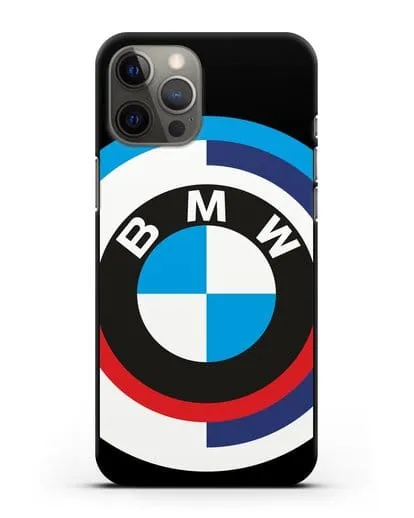 Чехол с логотипом BMW силиконовый для iPhone 12 Pro Max