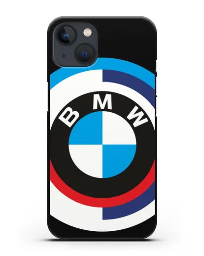 Чехол с логотипом BMW силиконовый для iPhone 13
