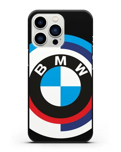 Чехол с логотипом BMW силиконовый для iPhone 13 Pro