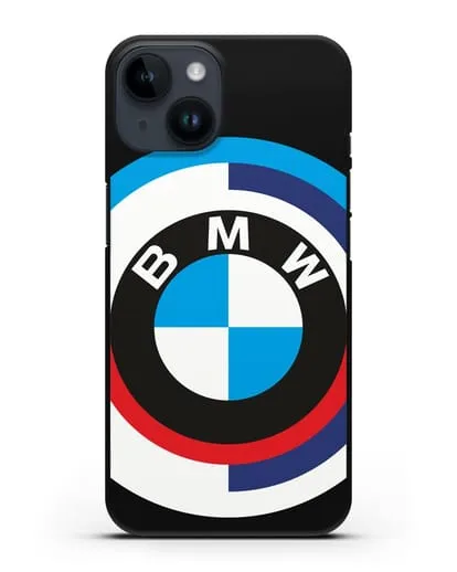 Чехол с логотипом BMW силиконовый для iPhone 14