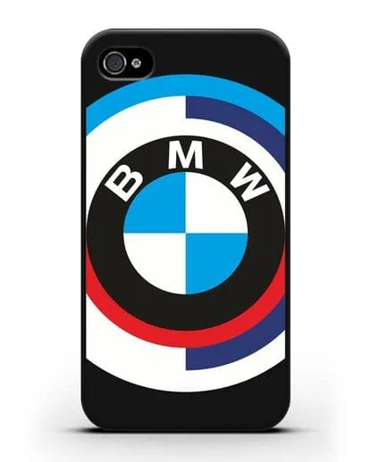 Чехол с логотипом BMW силиконовый для iPhone 4/4s