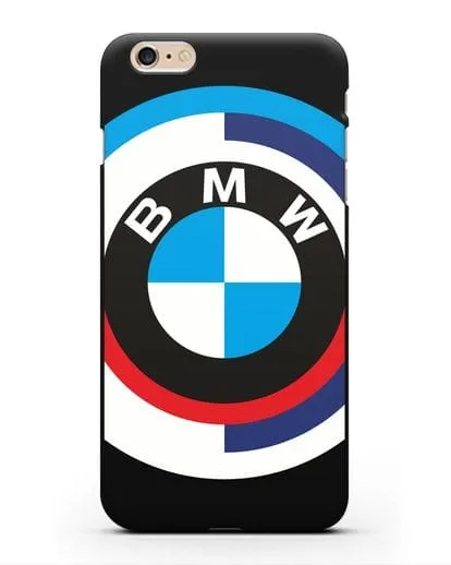 Чехол с логотипом BMW силиконовый для iPhone 6 Plus