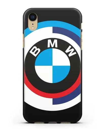 Чехол с логотипом BMW силиконовый для iPhone XR