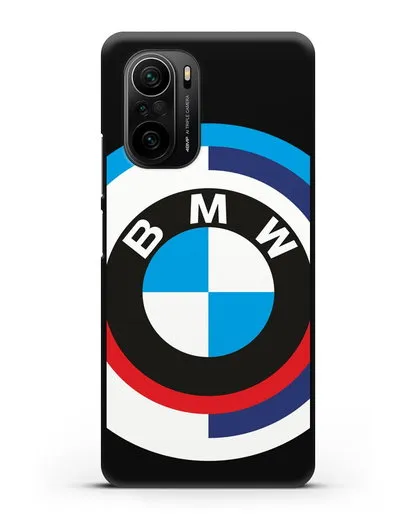 Чехол с логотипом BMW силиконовый для Xiaomi Poco F3