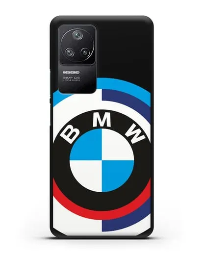 Чехол с логотипом BMW силиконовый для Xiaomi Poco F4