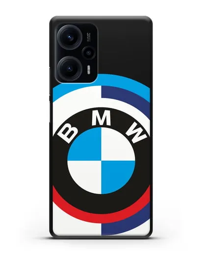 Чехол с логотипом BMW силиконовый для Xiaomi Poco F5