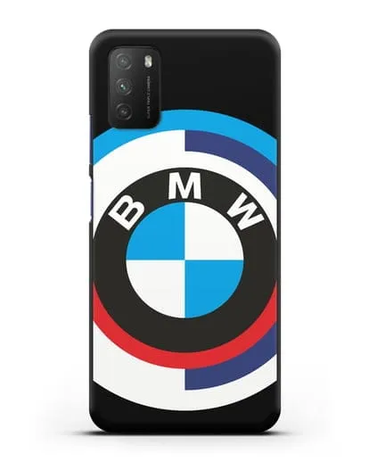 Чехол с логотипом BMW силиконовый для Xiaomi Poco M3