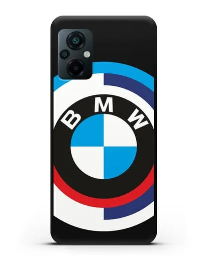 Чехол с логотипом BMW силиконовый для Xiaomi Poco M5