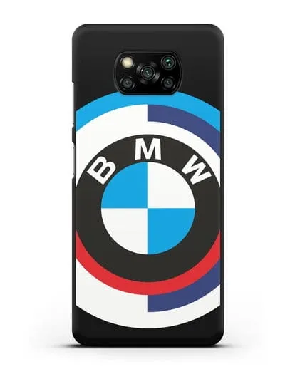 Чехол с логотипом BMW силиконовый для Xiaomi Poco X3