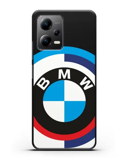 Чехол с логотипом BMW силиконовый для Xiaomi Poco X5