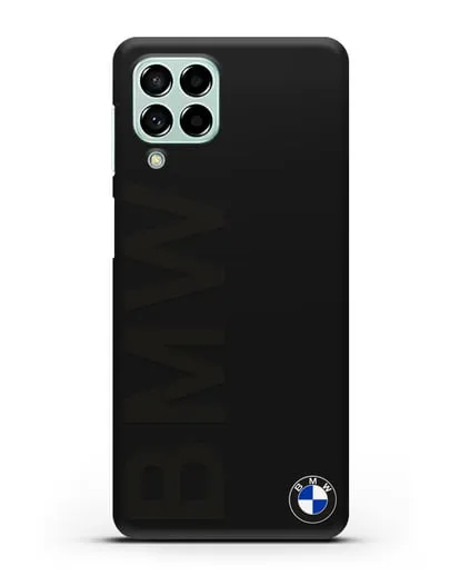 Чехол с надписью BMW и логотипом силиконовый для Samsung Galaxy M53 [SM-M536]