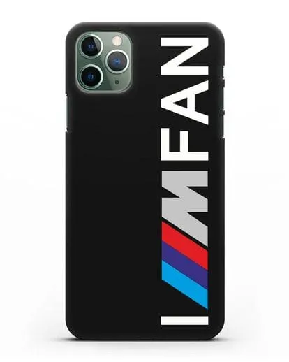 Чехол BMW M серии I am fan силиконовый для iPhone 11 Pro