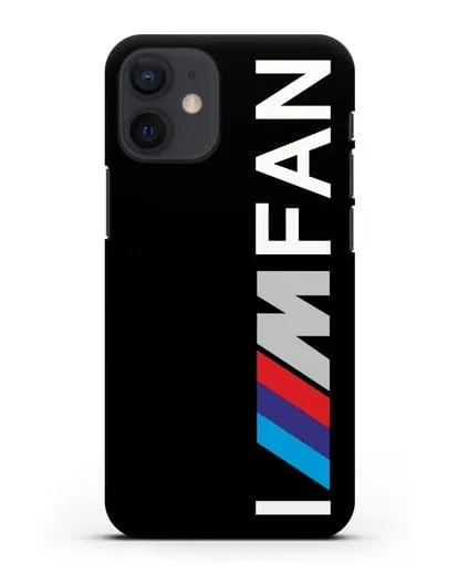 Чехол BMW M серии I am fan силиконовый для iPhone 12 mini