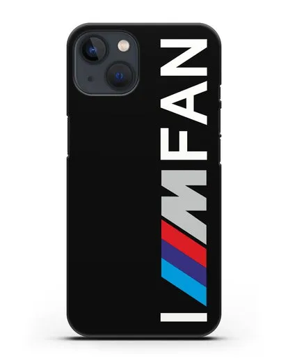 Чехол BMW M серии I am fan силиконовый для iPhone 13 Mini