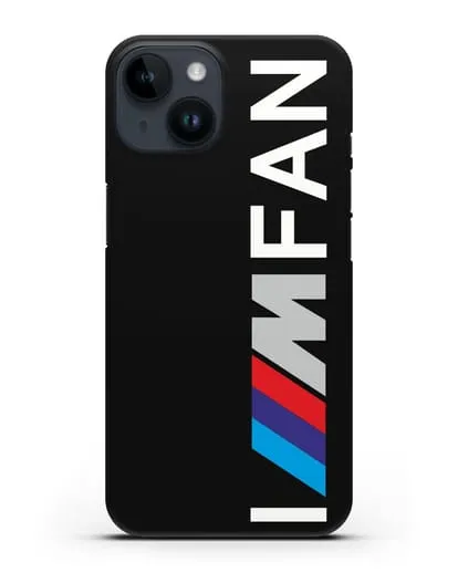 Чехол BMW M серии I am fan силиконовый для iPhone 14